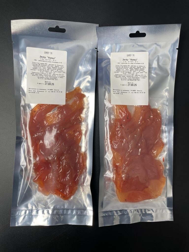 Jerky "Курка" (уп. по 100 гр), ціна за 1 уп
